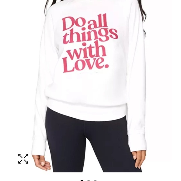 SPIRITUAL GANGSTER DO ALL THINGS PULLOVER GRAPHIC PRINT FRONT  TRIBLEND TERRY - Picture 6 of 10